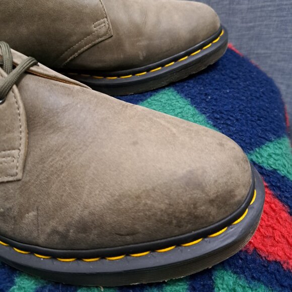 %Men Size 12 Dr Martens Air Wair Leather Oxford / D14